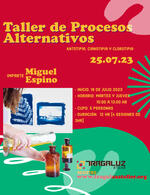 Impresión con Procesos Alternativos — Impartido en Tragaluz Atelier (25 de julio al 04 de agosto del 2023).*
